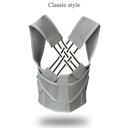 POSTURE pro - Correcteur de posture gris au style classique